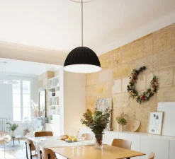 Abat-jour, Belly, naturel, L54cm, H40cm - Ferm Living