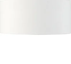 Abat-jour, Eco Linen, lin, blanc, Ø60cm, H30cm - Good & Mojo