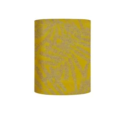 Abat-jour, Fern Leaves Wild, jaune, Ø17,5cm, H24cm - Ebb and Flow