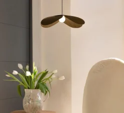 Abat-jour, Forget Me Not, Mini, chêne foncé, Ø19cm, H4cm - Umage