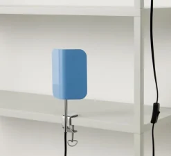 Applique à pince, Apex Clip, bleu pastel, L14cm, H27,5cm - HAY