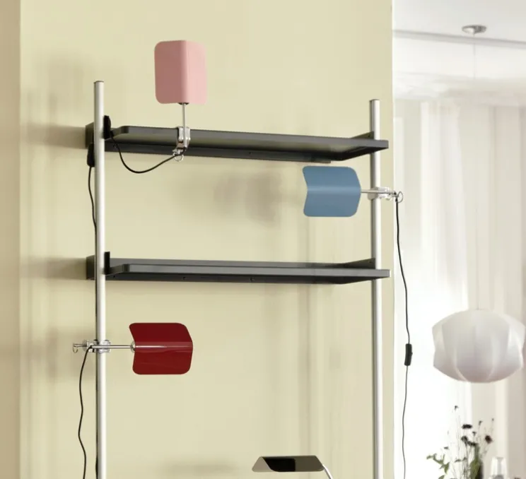 Applique à pince, Apex Clip, bleu pastel, L14cm, H27,5cm - HAY