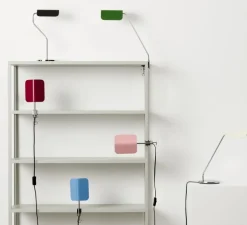 Applique à pince, Apex Clip, bleu pastel, L14cm, H27,5cm - HAY