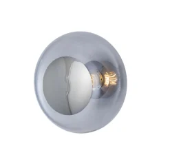 Applique - Plafonnier, Horizon 29, Bleu profond, argent, Ø29cm, H20,5cm - Ebb and Flow