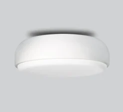 Applique , Plafonnier, Over Me, IP44, blanc, Ø40cm, H14cm - Northern