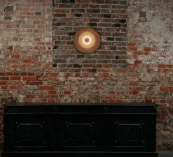 Applique, Aeroplan Bois, LED, 3000K, 1400 lm, Ø47cm, H6.5cm - Loftlight