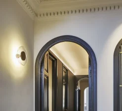 Applique, Aura Plus, transparent, LED, 2700K 700lm, Dimmable, Ø25,3cm, P9,5cm - MARSET