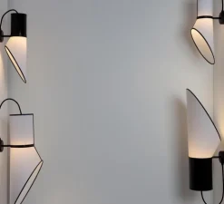 Applique, Baby Cargo, blanc, noir, H45cm, L27 - Designheure