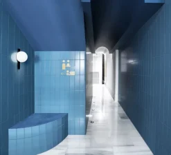 Applique, Circ A-3720, version indoor, noir mat, LED, dim, 2700K, 870 lm, L16cm, H30cm - Estiluz