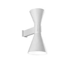 Applique, De Marseille Mini, réédition Le Corbusier, blanc chaux, L12cm, H27cm - Nemo Lighting