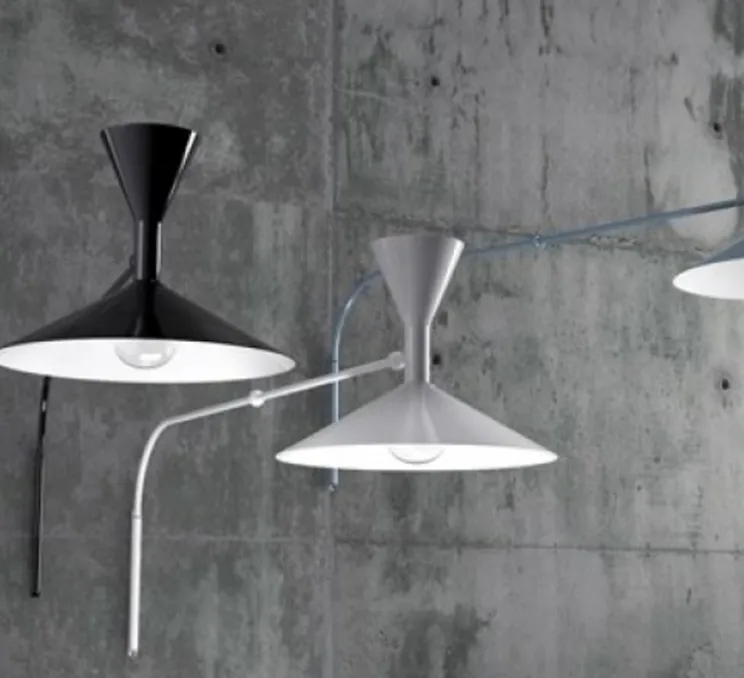 Applique, De Marseille Mini, blanc, L85cm, H50cm - Le Corbusier - Nemo Lighting