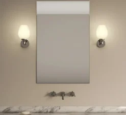 Applique de salle de bain, Liberty, chrome poli, IP44, L12,4cm, H23,5cm - Astro