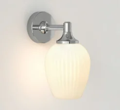 Applique de salle de bain, Liberty, chrome poli, IP44, L12,4cm, H23,5cm - Astro