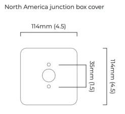 Applique de salle de bain, Hepworth, nickel et albâtre, IP44, LED, dim, 2700K, L10cm, H46cm - CTO lighting