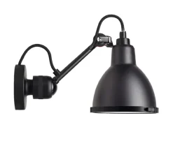 Applique de salle de bain, Lampe Gras N°304 Bathroom CLI, noir et noir, L14,6cm, H15cm - DCW