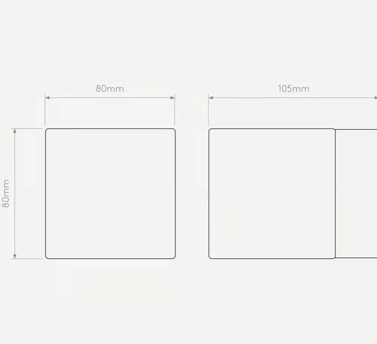 Applique de salle de bain, Cube, blanc, chrome poli, IP44, L8cm, H8cm - Astro