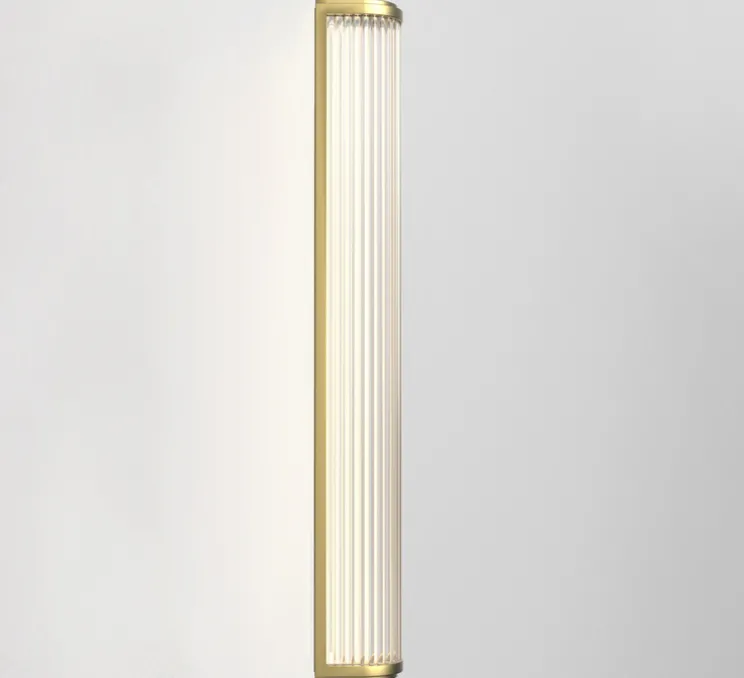 Applique de salle de bain, Versailles 600, or mat, IP44, LED, 3000K, 1078lm, Ø8cm, H61cm - Astro