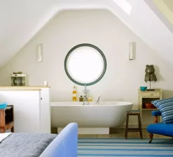 Applique de salle de bain, Mashiko classic 360, chrome, IP44, Ø8cm, H36cm - Astro