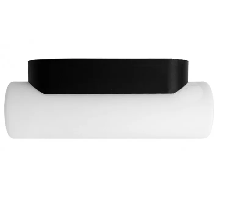 Applique de salle de bain, light.o.092, noir, LED, 3000K, 690 lm, L28cm, H10,7cm - Zangra
