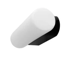 Applique de salle de bain, light.o.092, noir, LED, 3000K, 690 lm, L28cm, H10,7cm - Zangra