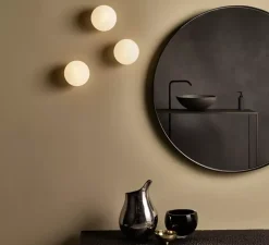 Applique de salle de bain, Zeppo, blanc, chrome, IP44, L15cm, H15cm - Astro