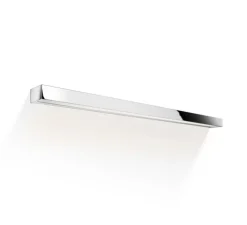 Applique de salle de bain, Box 120 N, chrome, IP44, LED, dim, 2700K, 10608 lm, L120cm, H5cm - Decor Walther