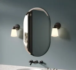 Applique de salle de bain, Anton, noir mat, IP44, L11cm, H21,5cm - Astro