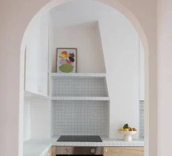 Applique de salle de bain, Light.o.005, blanc, avec Glass 003, IP54, Ø12,5cm, P6cm, IP54 - Zangra