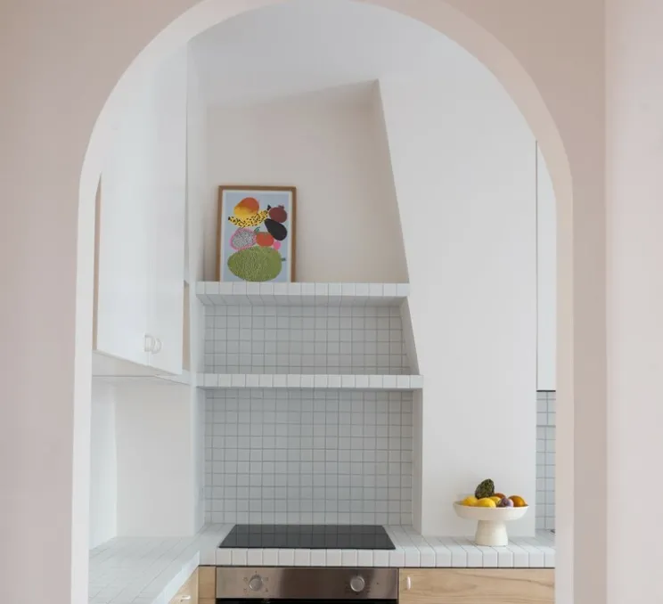 Applique de salle de bain, Light.o.005, blanc, avec Glass 003, IP54, Ø12,5cm, P6cm, IP54 - Zangra