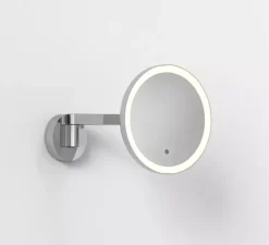 Applique de salle de bain, Nagoya, chrome poli, IP44, L25 - 34,5cm, H25cm - Astro