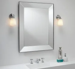 Applique de salle de bain, Anton, chrome poli, IP44, L11cm, H21,5cm - Astro