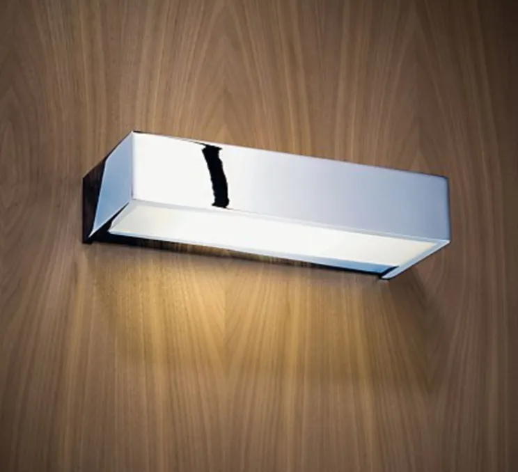 Applique de salle de bain, Box 15 N, chrome, LED, 2700K, 2440lm, L15cm, H5cm, IP44 - Decor Walther