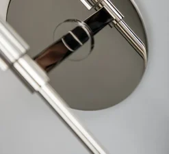 Applique de salle de bain, Amherst double, nickel poli, IP44, L33cm, H47,6cm - Hudson Valley Lighting