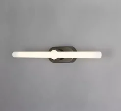 Applique de salle de bain, Valencia Single, argent antique, L16cm, H8,5cm - Mullan Lighting