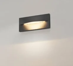 Applique d'extérieur, Adi, anthracite, IP55, LED, 3000K, 940 lm, L30cm, H13cm - SLV