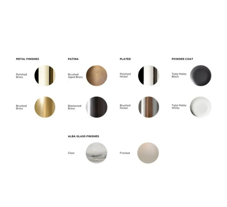 Applique d'extérieur, Alba monocle, laiton brossé, verre transparent, IP44, Ø8cm, P10cm - Contain