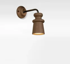 Applique d'extérieur, Battersea, Kaki, IP44, L26,5cm, H33,5cm - Toscot