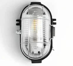 Applique d'extérieur, Bess, noir, IP54, L12,5cm, H21,5cm - Zangra