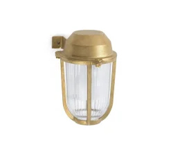 Applique d'extérieur, Borda, Laiton, IP44, L11cm, H18cm - FARO