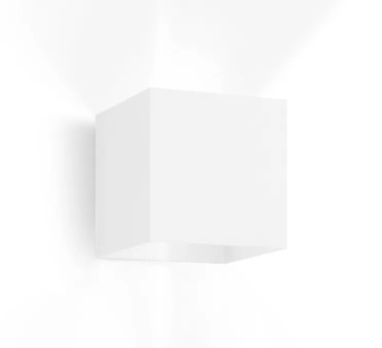 Applique d'extérieur, Box outdoor 2.0, blanc, IP65, LED, dim, 2700K, 880 lm, Ø10cm, H10cm - Wever&Ducré