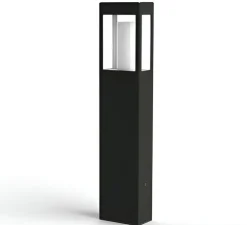 Applique d'extérieur, Brick² modèle n°3, gris anthracite, verre clair, IP44, L17cm, H80cm - Roger Pradier