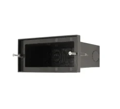 Applique d'extérieur, BRICK, noir, IP65, LED, 3000K, 950 lm, L21cm, H9,1cm - SLV