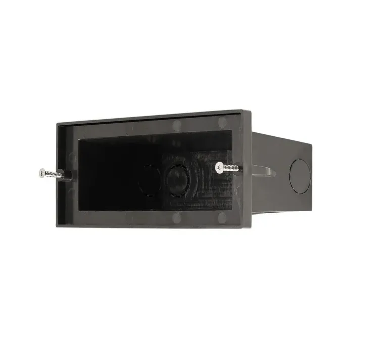 Applique d'extérieur, BRICK, noir, IP65, LED, 3000K, 950 lm, L21cm, H9,1cm - SLV