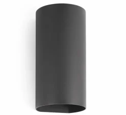 Applique d'extérieur, Bruc, Gris foncé, 830 lm, 3000k, LED, L12cm, H24cm - Faro
