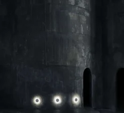 Applique d'extérieur, Camouflage 240, primer, IP65, LED, 2700K, 773lm, Ø24cm, P4,2cm - Flos