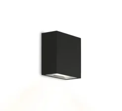 Applique d'extérieur, Central outdoor 1.0, noir, IP65, LED, dim, 3000K, 620 lm, L9,8cm, H9,8cm - Wever&Ducré