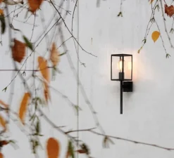 Applique d'extérieur, Coach 130, noir mat, IP44, L13cm, H50,5cm - ASTRO LIGHTING