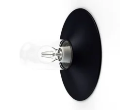 Applique d'extérieur, Cooper N° 1, verre clair Noir velours 113, IP65, L30,2cm, H30,2cm - Roger Pradier