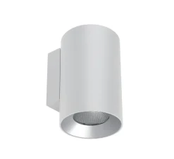 Applique d'extérieur, Cosmos Emission Simple Medium, blanc, IP66, LED, 3000K, 1823 lm, Ø11cm, H17,8cm - LEDS C4