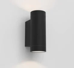 Applique d'extérieur, Dartmouth Twin, noir, IP54, L6,5cm, H16,5cm - Astro